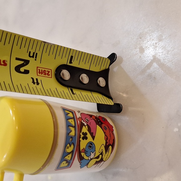 American Girl Pac-Man Yellow Mini Doll Thermos With Lid 80s Style - Picture 4 of 7